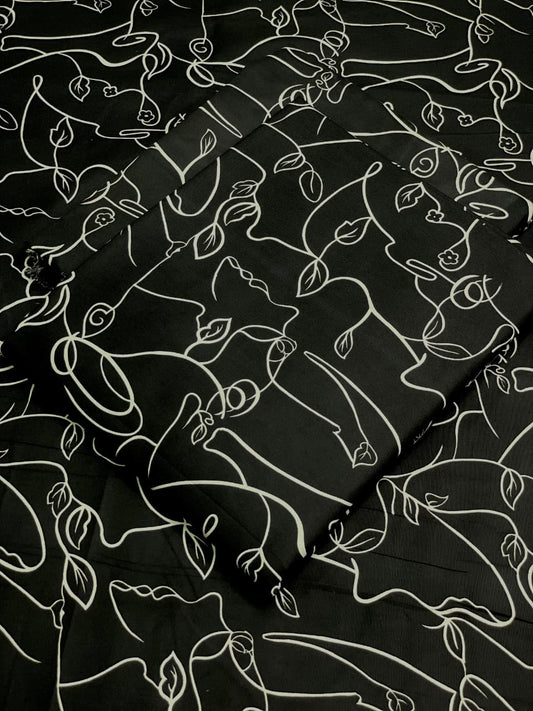 Summer Cotton All Over 2pc D-141